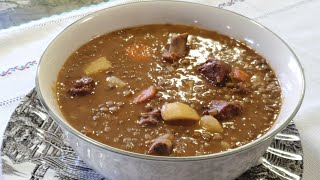 Lentejas con chorizo de Güela Pepi