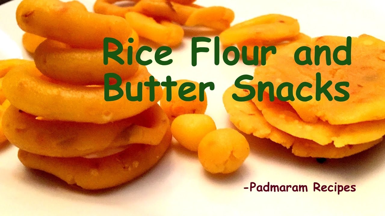 Chegodi Chekkalu Rice Flour and Butter rings recipe in Telugu YouTube