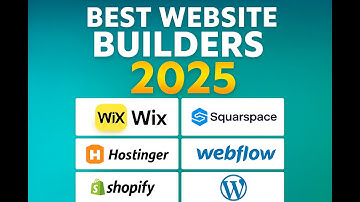 Best Website Builders 2025: Hostinger, Wix, Shopify, wordpress , webflow & squarespace