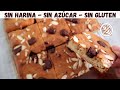 Sólo 3 Ingredientes BLONDIES SALUDABLES - Sin Harinas, Sin Gluten, Sin Azúcar