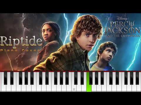 'Riptide' Percy Jackson Version Inspired by Stealth|Piano Melody 🌊🎹 #piano #tutorial #pianocover