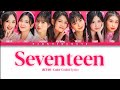 Jkt48  seventeen  color coded lyrics