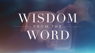 Think Right to Do Right (Psalm 1) | Pastor Darryl DelHousaye | Wisdom From the Word