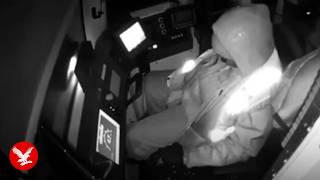 'Fatigued' train driver appears to sleep as passengers thrown to floor