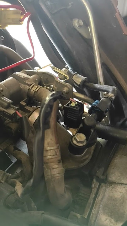 salah satu tanda injektor Mio soul GT mati #fuelpumps #wardamotor