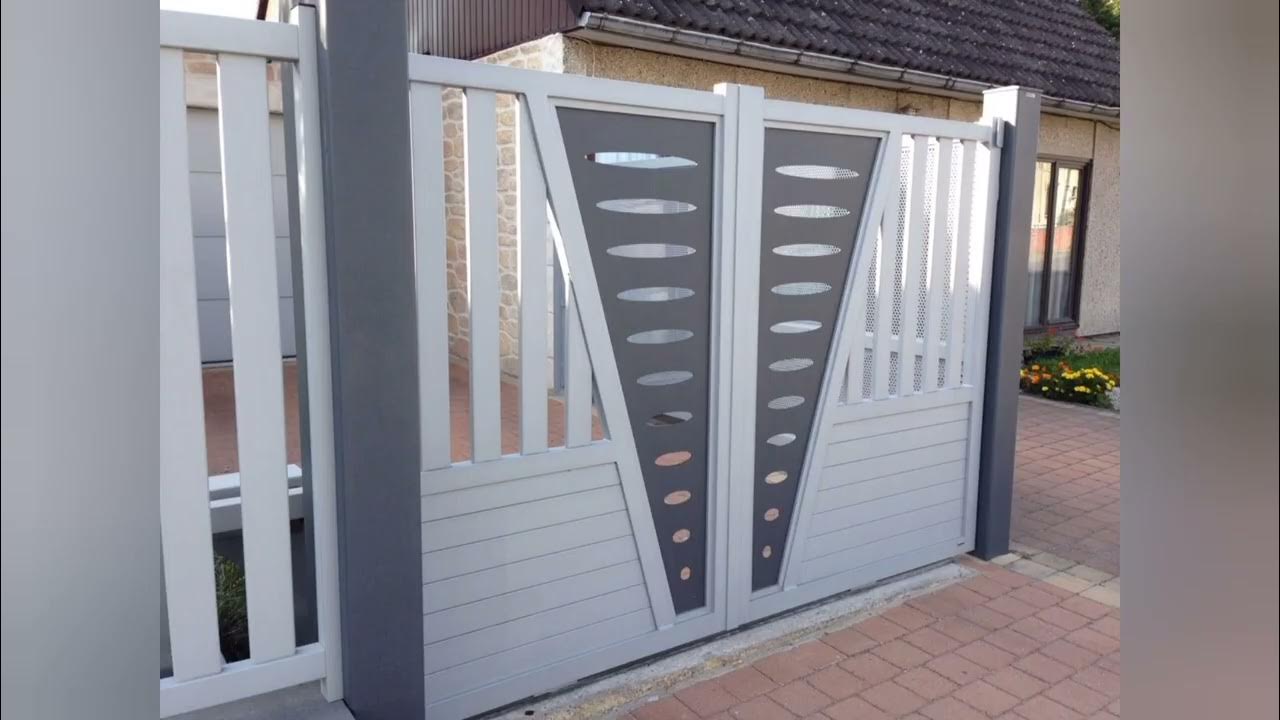 Latest Enamel colour Combination gates colour painting - YouTube