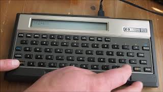 HP-75C - An Introduction to HP's First Portable Computer