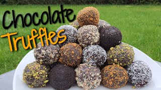 Chocolate Truffles | من بقايا الكيكاصنعي كرات الشوكولا الفاخرة  شكلا ومذاقا