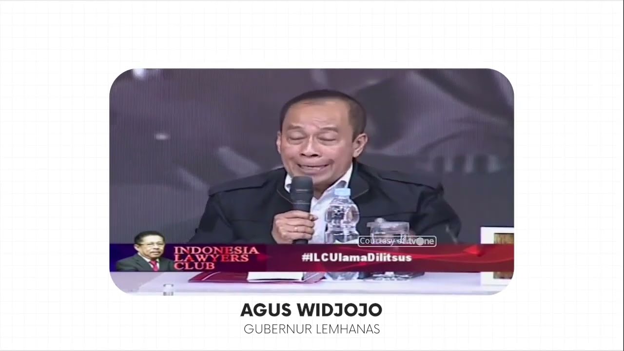 Agus Widjojo: Tentara Tidak Dirancang untuk Jadi Penegak Hukum! | Best Statement ILC