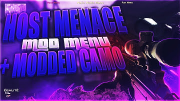 MW3 Host Menace Mod Menu + Modded Camo