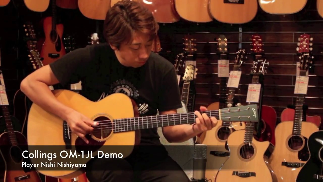 Collings OM-1JL Julian Lage Signature Demo - Player Nishi
