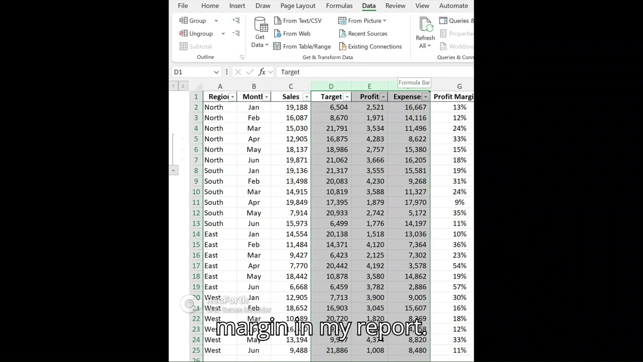 Group & Ungroup in Excel | Simplst Explanation Ever 
