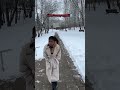 How Lithuanian walk in winter vs me🤢😭...#shorts