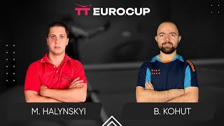 13:15 Mykola Halynskyi  - Bohdan Kohut 19.05.2024 TT Euro.Cup Ukraine Elite. TABLE 3