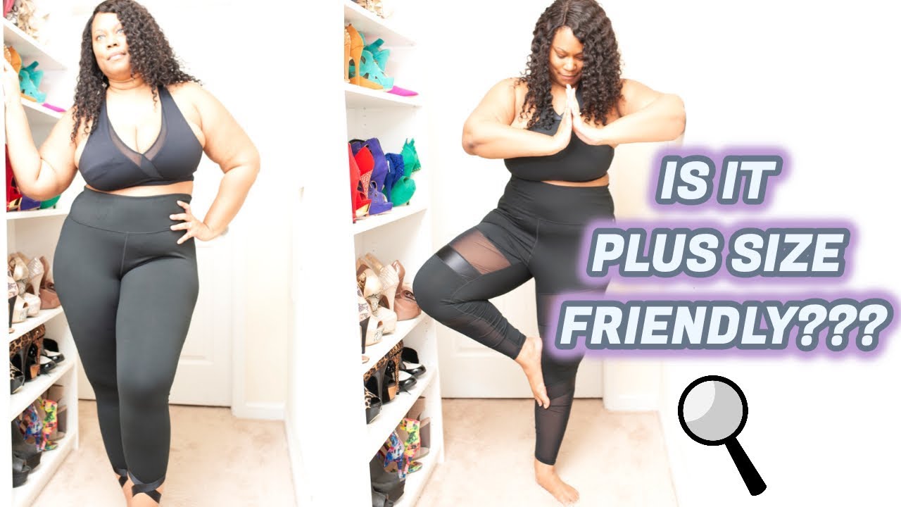 KELLY ROWLAND X FABLETICS  PLUS SIZE ACTIVEWEAR TRY ON HAUL 