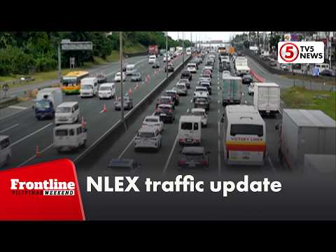 Ilang biyahero, naipit sa mabagal na traffic sa NLEX | Frontline Weekend