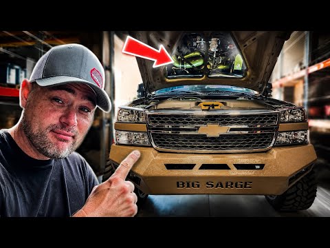 The World’s First Hood Mirror Upgrade for A Duramax!
