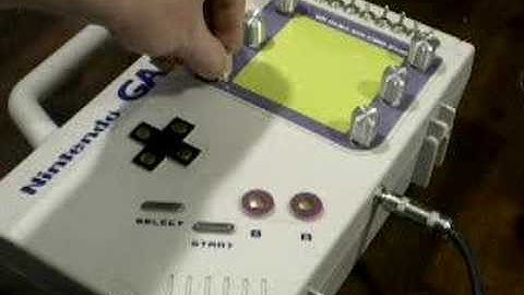GameBoy Case Synth