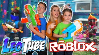 Roblox Paintball con Mikel y MamaTube