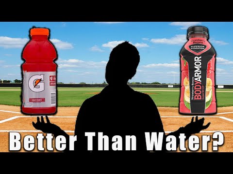 What&rsquo;s The REAL Difference Between Drinking Water VS Drinking Gatorade Or Body Armor?