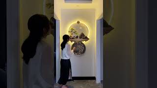 3D wall painting LED.#decor #art #Wallart #homedecor #led #painting #frame #print #light Content