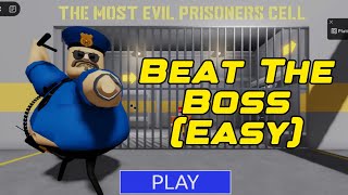 Barry's Prison Run - WALKTHROUGH [EASY WAY TO BEAT THE BOSS]