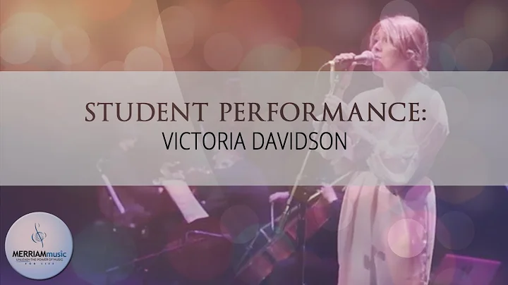 Singing Lessons: Why Victoria Davidson Has Been Ta...