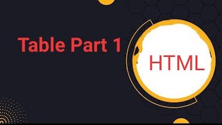 | Table | | Table Part 1 | | HTML Table | | Table coding | | A77 |