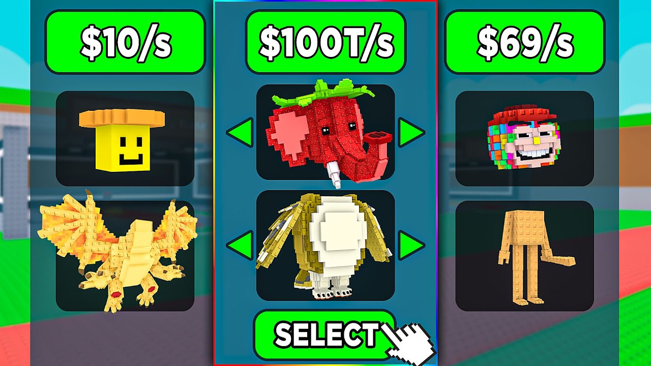 Steal a Brainrot, But You can CUSTOMIZE Your Brainrots!