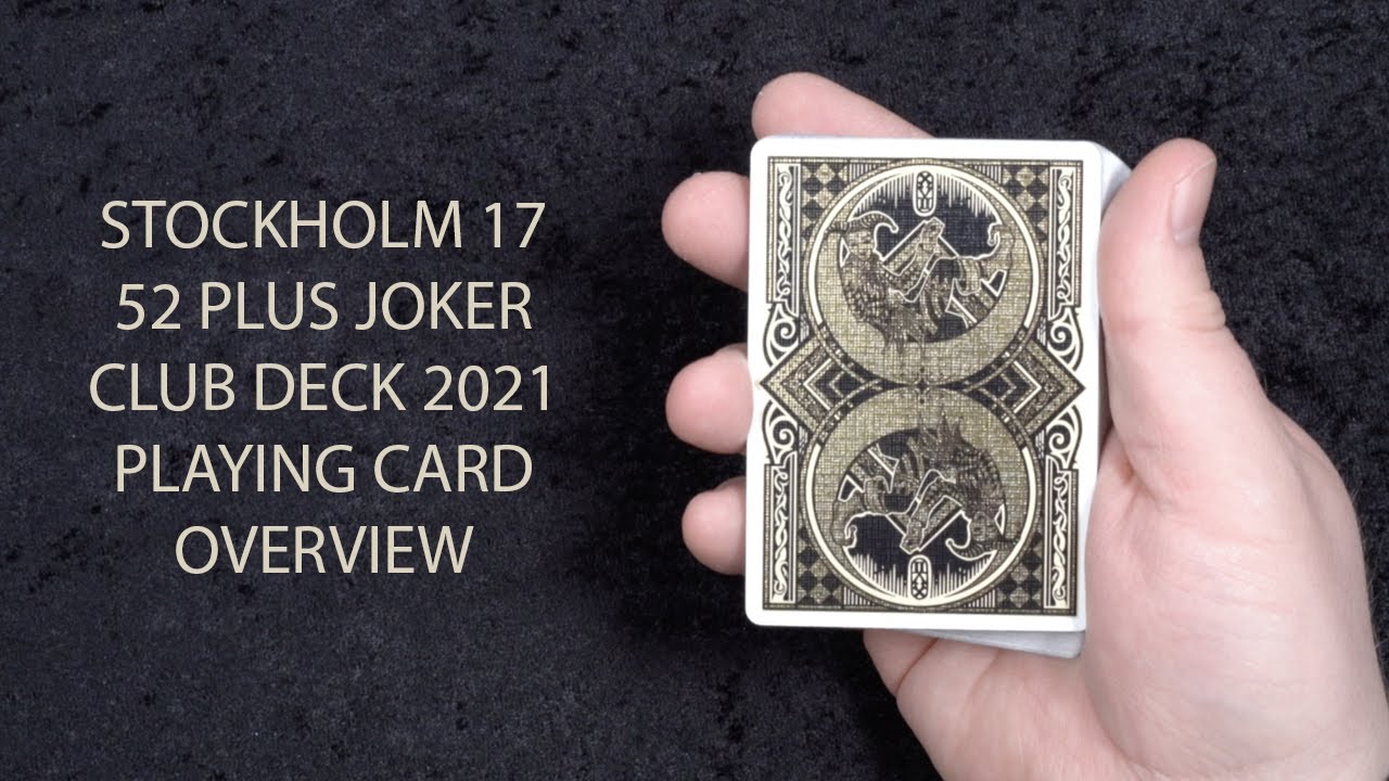52 Plus Joker 2021 Club Deck by Stockholm 17 - Playing Card