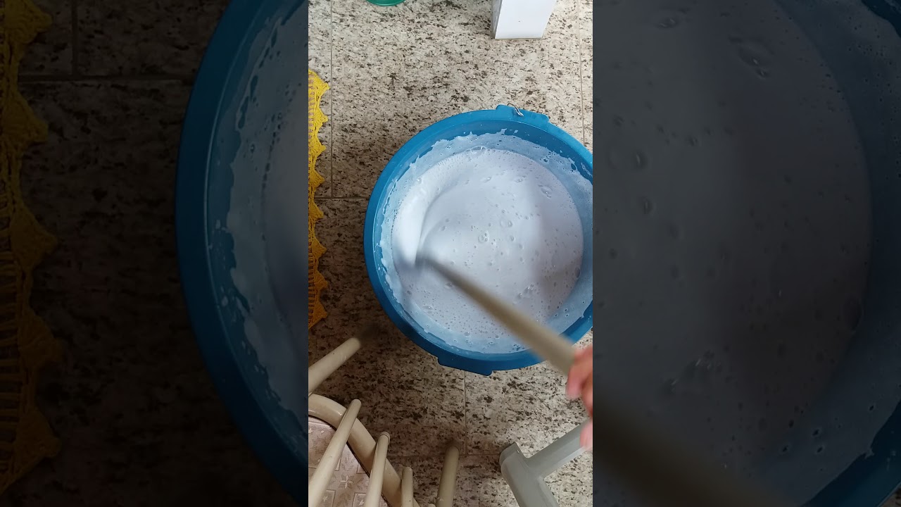 Como concertar sabão líquido que talhou e separou .