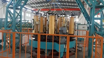 How to produce the 8-strands rope?