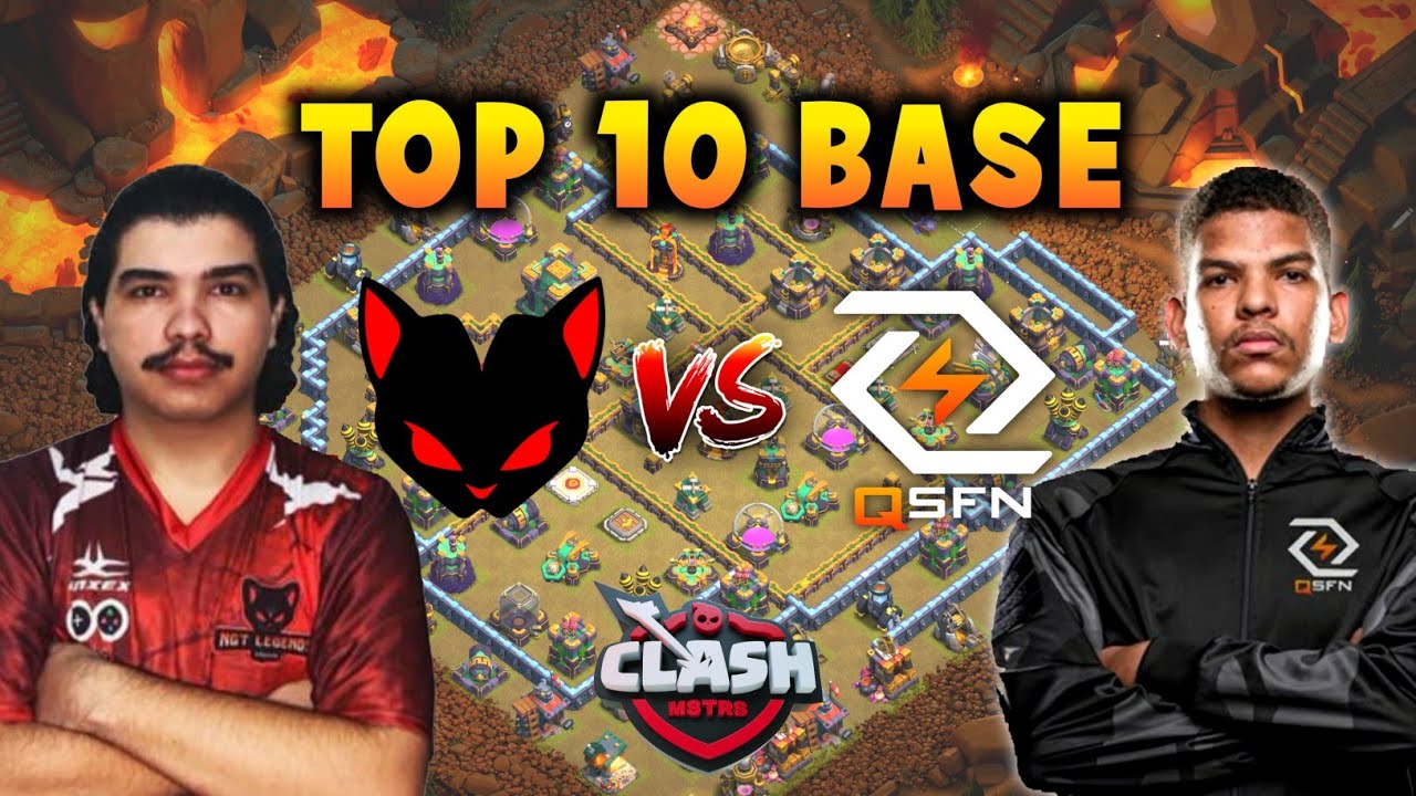 Top 10 TH14 War Base with Link | NGT Legends vs QSFN & NGT Legends vs Vedic Indians Base| ClashMSTRS