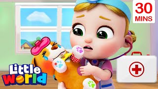 Puppy Has A Boo Boo + More Kids Songs & Nursery Rhymes by Little World