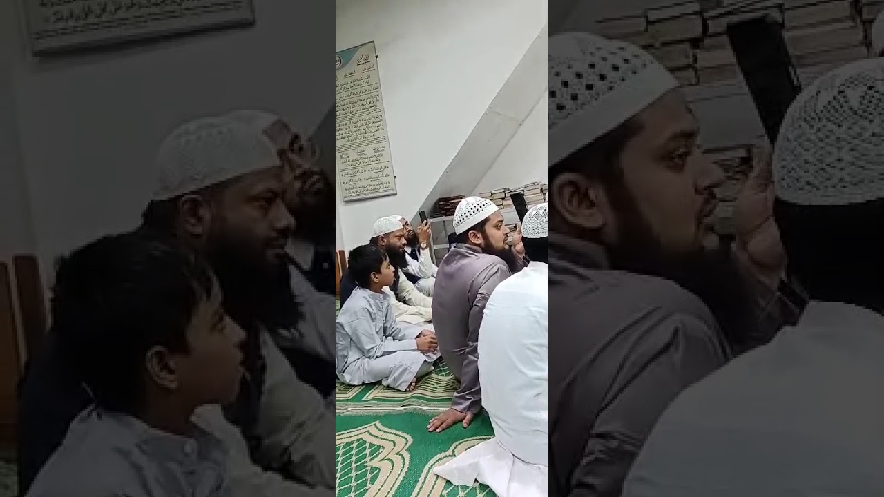 والد محترم فضیلۃ الشیخ عیسی بلال فیضی حفظہ اللہ نعت رسول اکرم صلی اللہ علیہ وسلم پیش کرتے ہوئے 