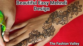 Beautiful Shaded Mehndi Designs For Back Hands | Simple Back Hand Mehndi Designs | Henna Designs