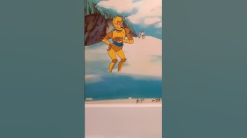 Original hand Painted Star Wars Droids Production Animation Cel