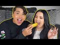 NASTIEST WHAT&#39;S IN MY MOUTH CHALLENGE!!! **I THREW UP**