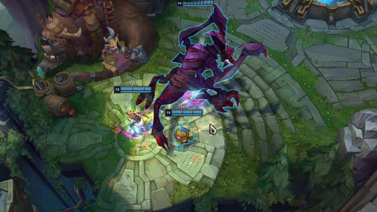 League of Legends - Cho'Gath Support Eats Everything - LOL - YouTube