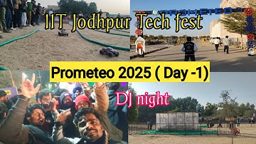 IIT Jodhpur Tech Fest PROMETEO 2025