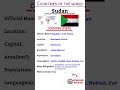 Countries of the world 🌎| About Sudan 🇸🇩| Khartoum| MathUse #مشهور #السودان #الخرطوم #study #facts
