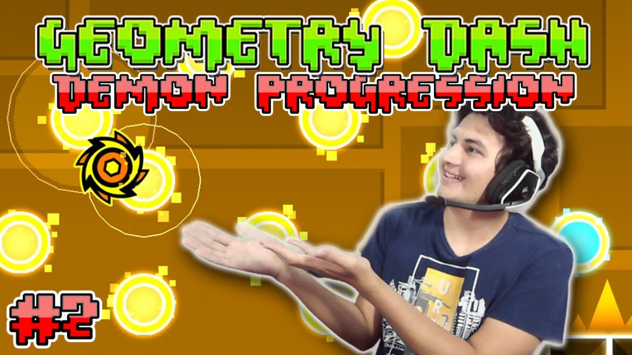 Mi Nivel FAVORITO de la 1.3! | Geometry Dash Demon Progression ...