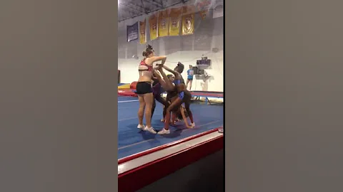 Handstand to full extension stunt June14
