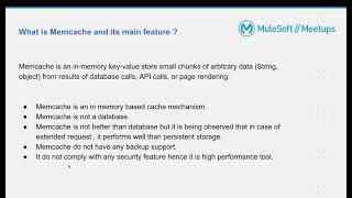Memcache Custom Connector in Mule 4