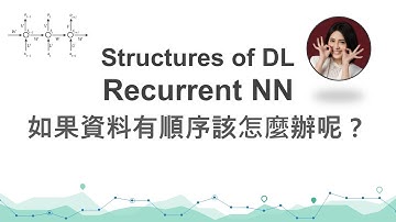 台大資訊 人工智慧導論 | FAI 4.6: Recurrent Neural Network 處理序列資料你不能不知道的RNN