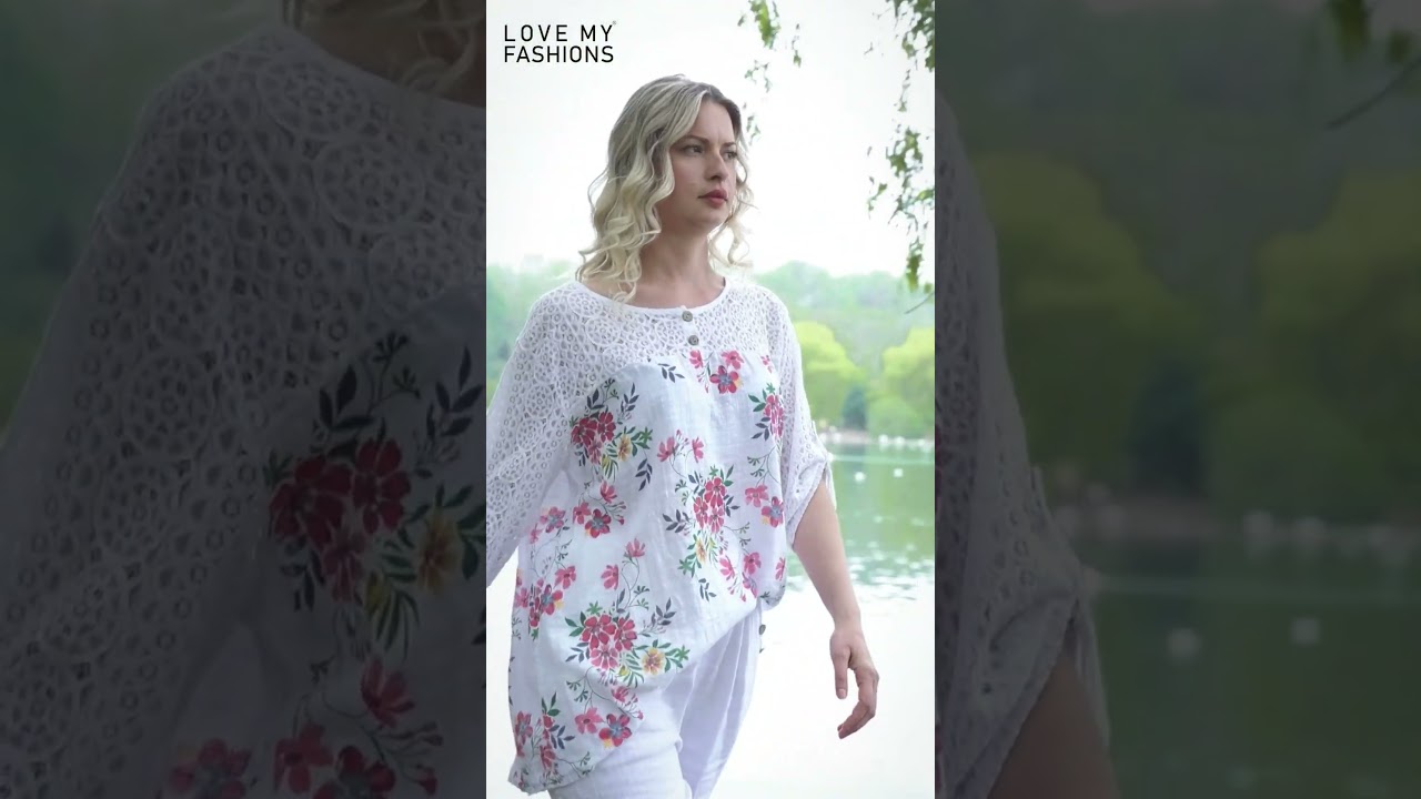 💐 "Styling the PERFECT Floral Lace Top for Summer