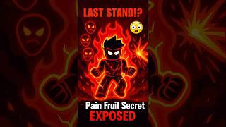 LAST STAND Transformation 😱 Pain Fruit Rework Secret EXPOSED! Blox Fruits Update 27