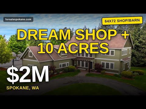 9504 S Baltimore Rd, Spokane, WA home video tour