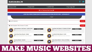 Skrip php indeks otomatis tingkat lanjut || Membuat Website Download Lagu || cara Membuat situs web musik