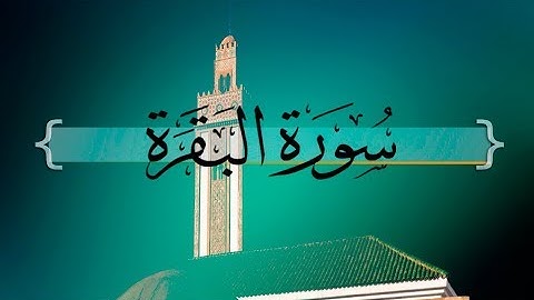 { سورة البقرة } | من الآية 153 إلى الآية 157 - ماجد الزامل .